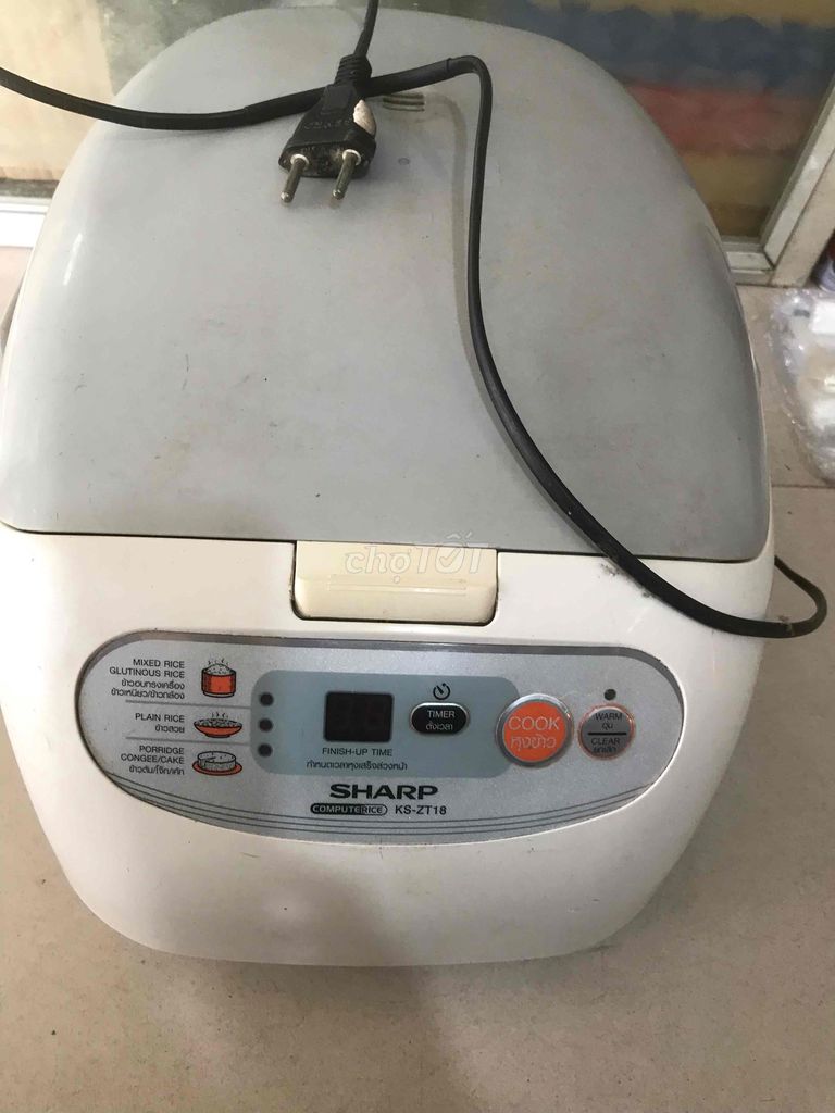 Nồi cơm điện tử Sharp KS-ZT18. Mua bán Bếp, lò, đồ điện nhà bếp tại Thành phố Huế Thừa Thiên Huế được đăng bởi Quang Minh hình 1