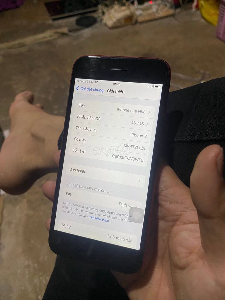 Apple iPhone 8 64GB Đỏ Quốc tế LL/A. Mua bán Điện thoại tại Quận 1 Tp Hồ Chí Minh được đăng bởi Hội Đồ Điện Tử hình 1