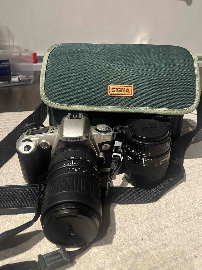 Máy ảnh film Canon EOS Kiss Bạc. Mua bán Máy ảnh, Máy quay tại Quận 1 Tp Hồ Chí Minh được đăng bởi Phạm Xuân Sang hình 1
