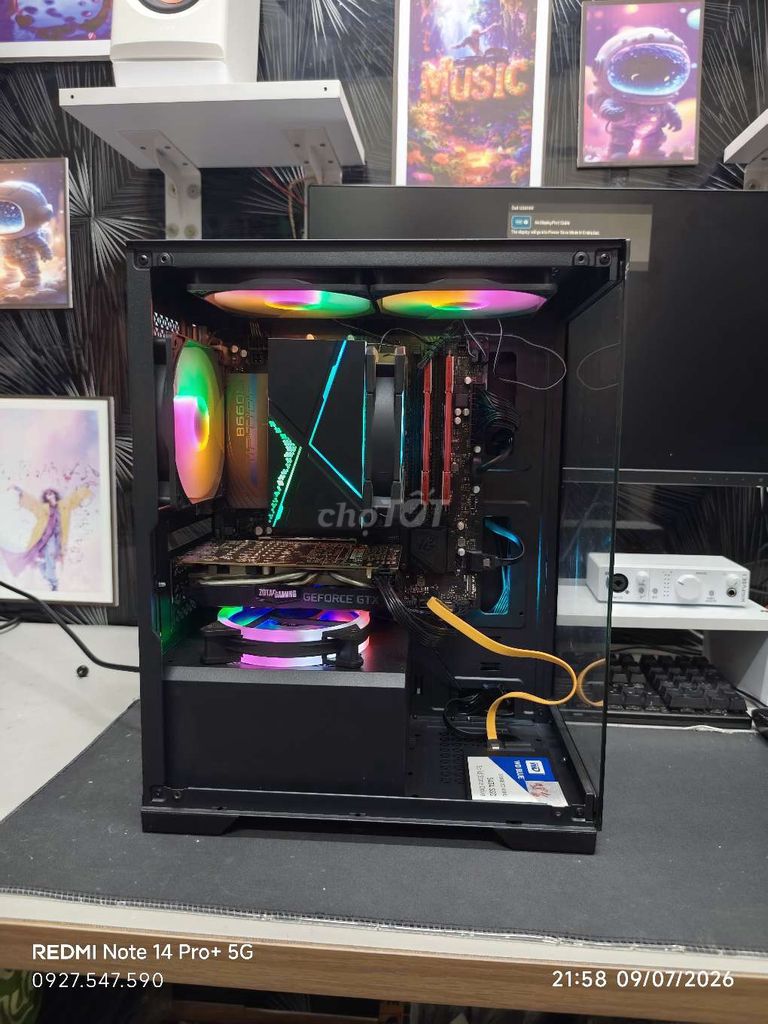 Intel i7 12700F 16GB/512GB Zotac 1660s Đen. Mua bán Máy tính để bàn tại Quận 3 Tp Hồ Chí Minh được đăng bởi Tiến Nguyễn hình 1