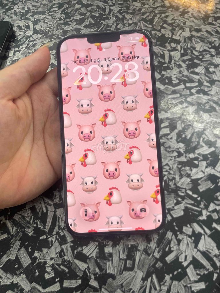 Apple iPhone 13 Pro Max 128GB Xám Zin all màn fix. Mua bán Điện thoại tại Huyện Gia Lâm Hà Nội được đăng bởi Thành Đô hình 1