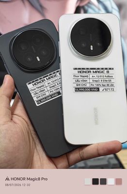 Honor Magic 8 512GB Đen SnapD. 8 Elite G5