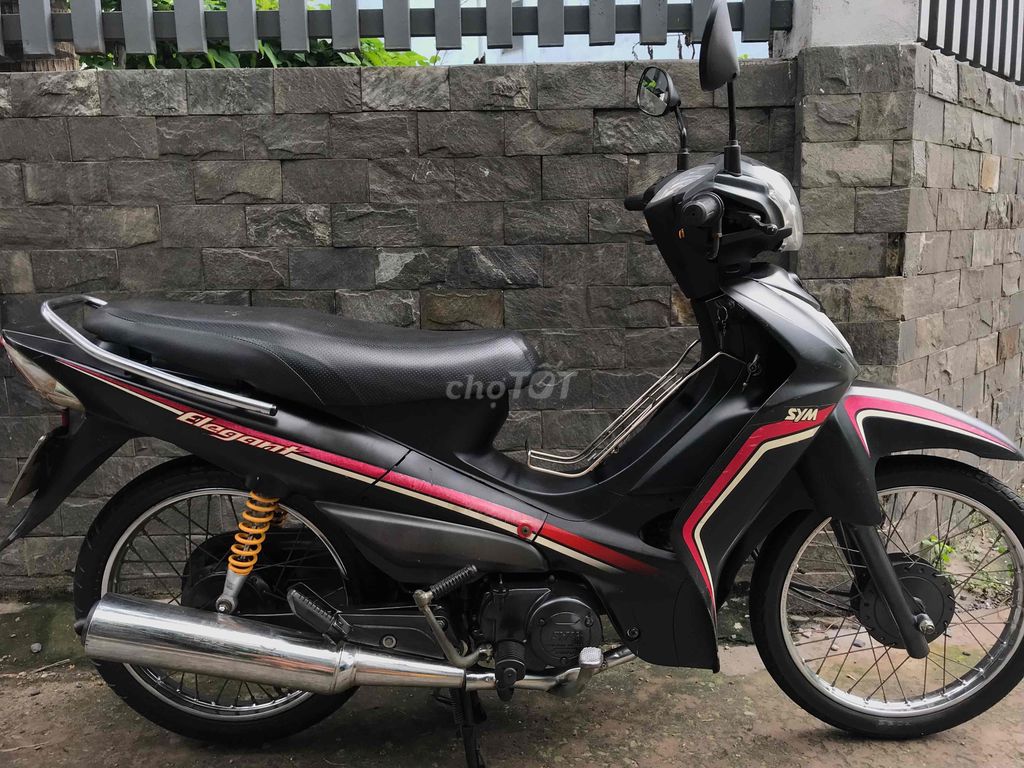 Bán SYM Elegant  50cc học sinh xe đẹp zin biển TP.. Mua bán Xe máy tại Quận Bình Tân Tp Hồ Chí Minh được đăng bởi Mr Khang hình 3