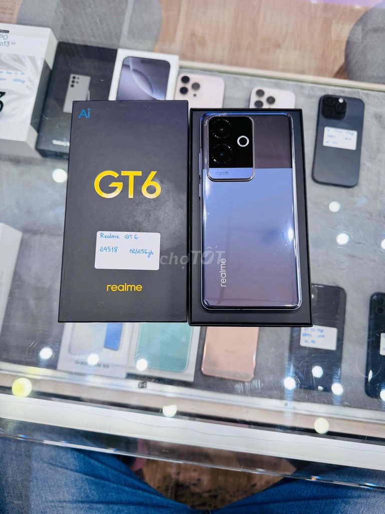 Realme GT6 256GB Xám. Mua bán Điện thoại tại Quận 10 Tp Hồ Chí Minh được đăng bởi Phi Đăng Sơn Store hình 1