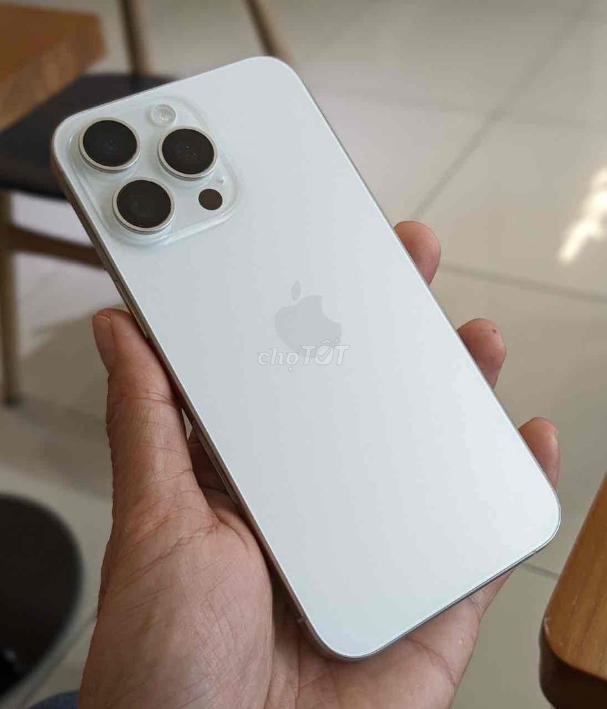 IPhone 15 Pro Max 256GB White QT Mỹ siêu lướt