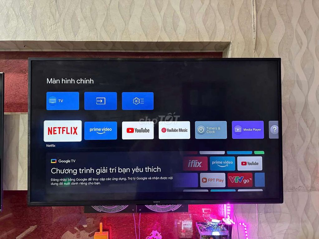 Smart Tivi Sony 55X75K đời 2022 Google TV . Mua bán Tivi, Âm thanh tại Quận 7 Tp Hồ Chí Minh được đăng bởi Hoàng Long Tivi  hình 1