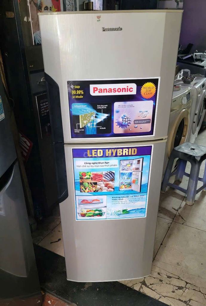 Thanh lý tủ lạnh Panasonic 188L chạy tốt có ship