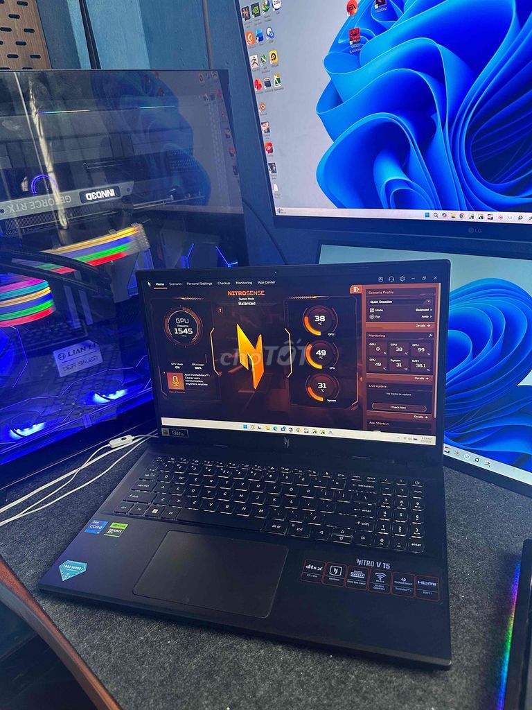 Acer Nitro V15ANV15 i7-13620H 16GB ram  vga 2050. Mua bán Laptop tại Quận 1 Tp Hồ Chí Minh được đăng bởi Tran Sau hình 1