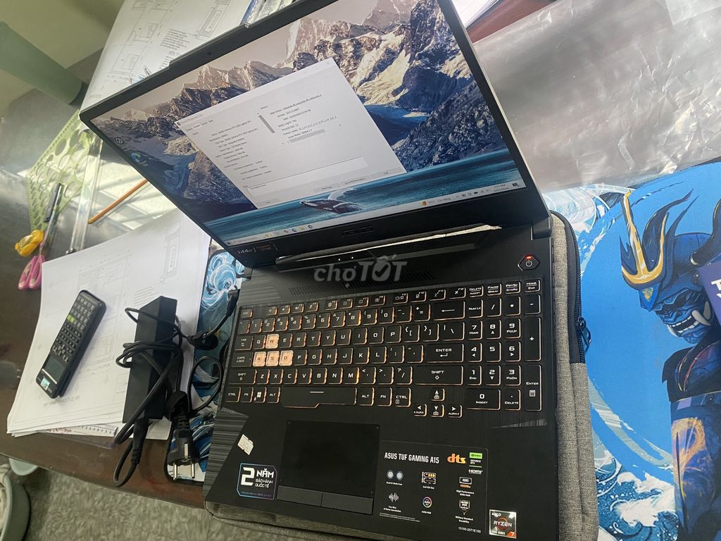 Laptop ASUS TUF Gaming A15 Ryzen 7 16GB/512GB. Mua bán Laptop tại Quận Tân Phú Tp Hồ Chí Minh được đăng bởi Trương Hoàng Nam_ 0715 hình 1