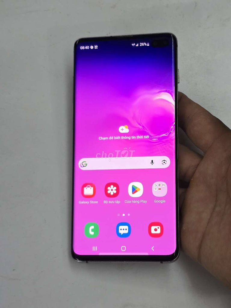 Samsung Galaxy S10+ 8GB 128GB Đen 2 sim. Mua bán Điện thoại tại Quận Cầu Giấy Hà Nội được đăng bởi Hùng Phát hình 1