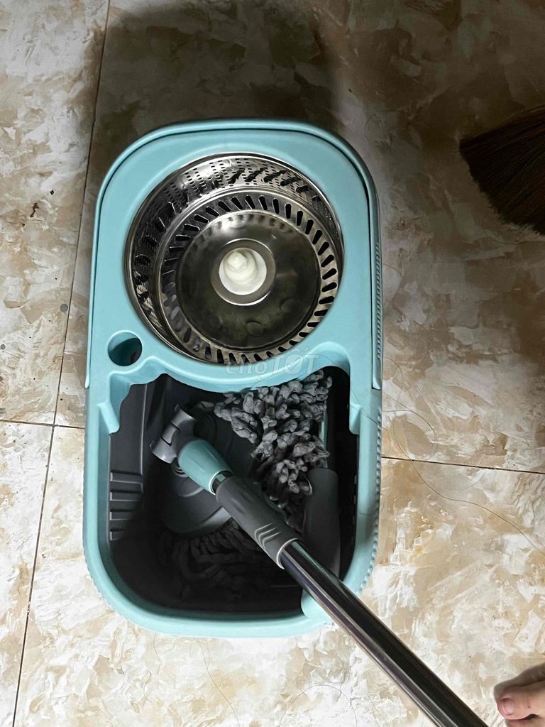 Bộ lau nhà Xanh ngọc. Mua bán Thiết bị vệ sinh, nhà tắm tại Quận Cầu Giấy Hà Nội được đăng bởi Meo Meo hình 1