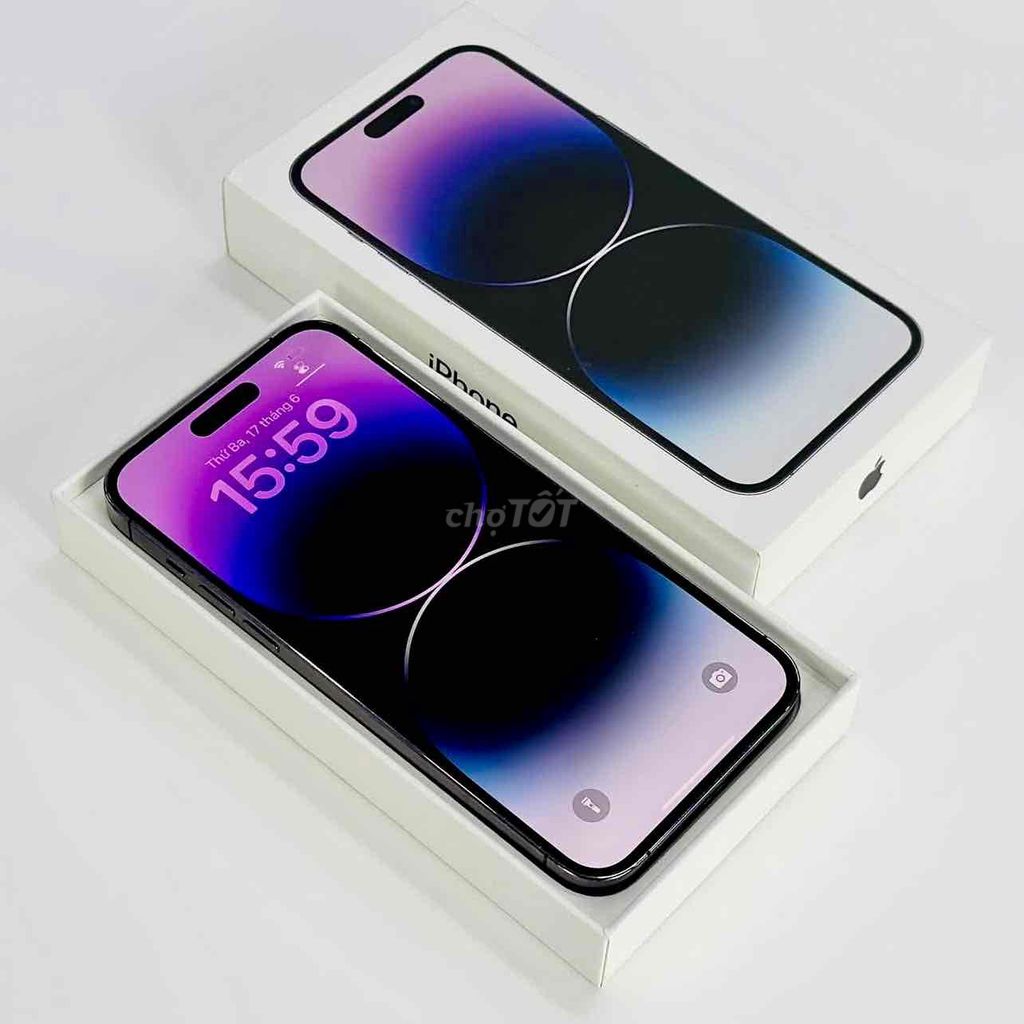 iPhone 14 Pro Max 256G Tím FULLBOX APPLE 2025 - 125759155