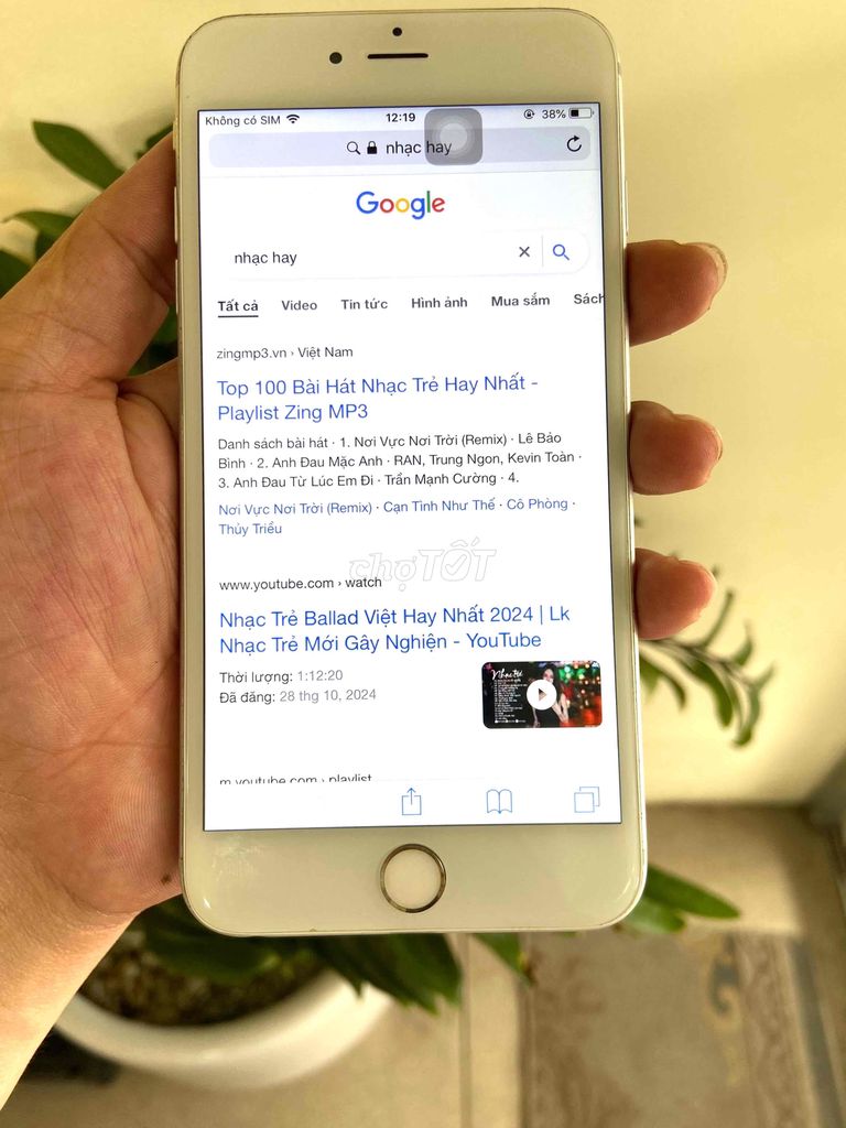 Iphone 6 plus 64gb mất vân tay