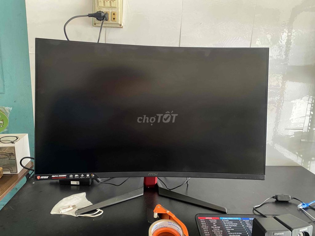Màn hình MSI 32 inch cong 165Hz. Mua bán Phụ kiện (Màn hình, Chuột...) tại Huyện Định Quán Đồng Nai được đăng bởi HC Computer hình 1