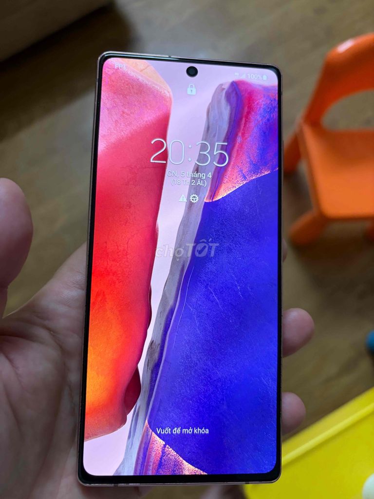 Samsung Note 20 256GB Vàng hồng. Mua bán Điện thoại tại Quận Hoàng Mai Hà Nội được đăng bởi Hoàng hình 1