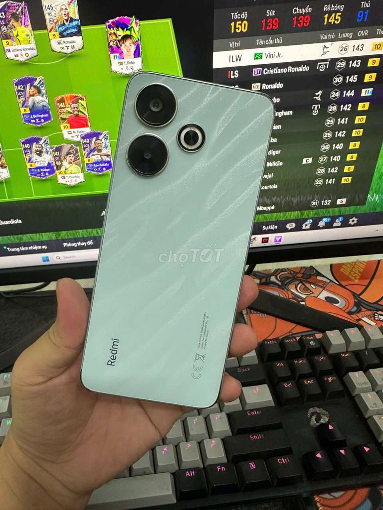Xiaomi Redmi 13 8GB/128GB Xanh nhạt. Mua bán Điện thoại tại Huyện Hóc Môn Tp Hồ Chí Minh được đăng bởi Sand Store  hình 1