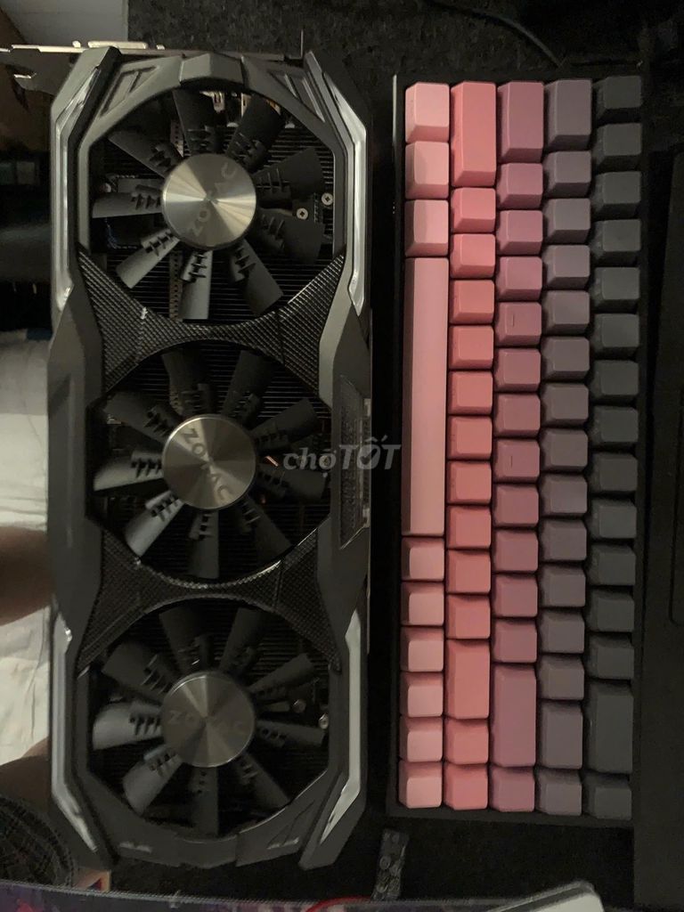Card đồ họa Zotac GTX 1080 AMP Extreme. Mua bán Linh kiện (RAM, Card...) tại Huyện Hóc Môn Tp Hồ Chí Minh được đăng bởi Tèo  hình 1