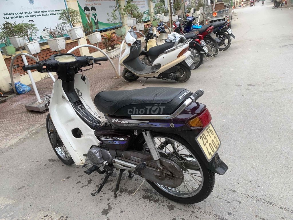 Honda Dream Thái lùn màu Tím. Mua bán Xe máy tại Quận Hoàng Mai Hà Nội được đăng bởi Tuân Minh hình 3