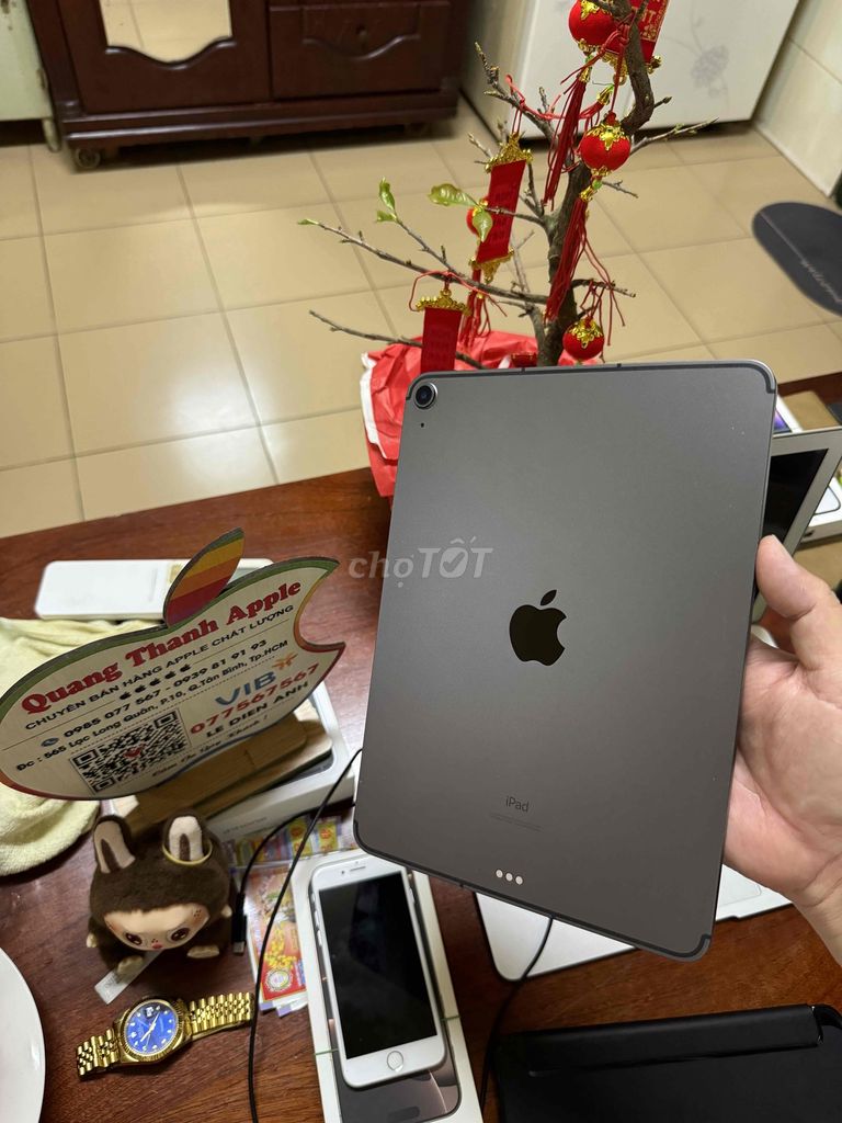 iPad Air 4-64gb Wi-Fi 4G sim pin cao máy đẹp full