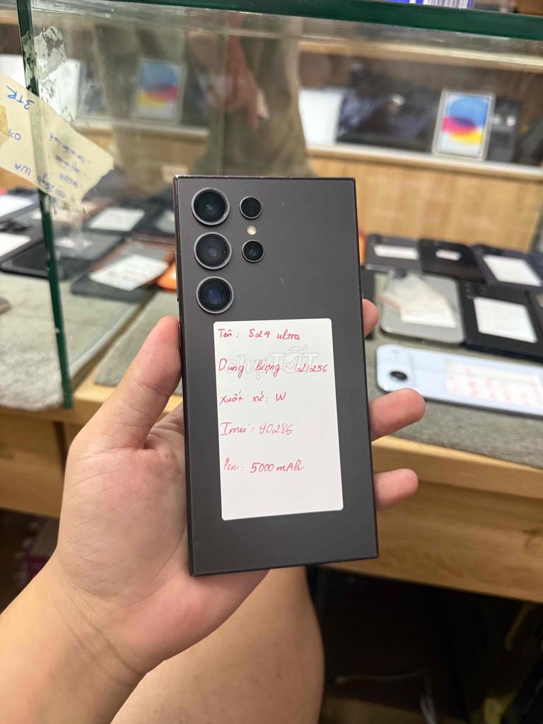 Samsung S24 Ultra 12GB 256GB Đen Đã sử dụng. Mua bán Điện thoại tại Quận Đống Đa Hà Nội được đăng bởi Hoàng quân store hình 1