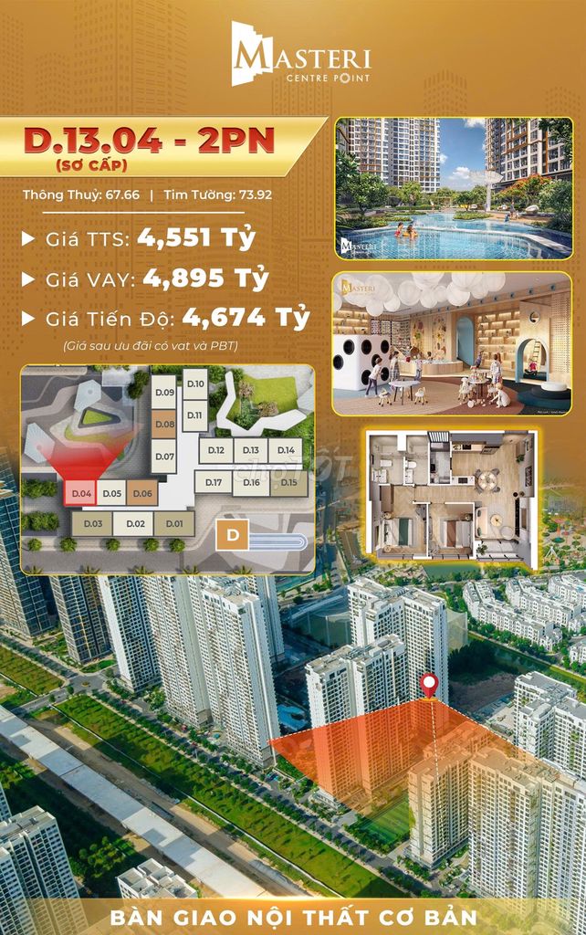 CẬP NHẬT GIỎ HÀNG MASTERI CENTRE PONIT GIÁ TỐT. Mua bán căn hộ/chung cư tại Thành phố Thủ Đức Tp Hồ Chí Minh được đăng bởi Phương Ngọc hình 4