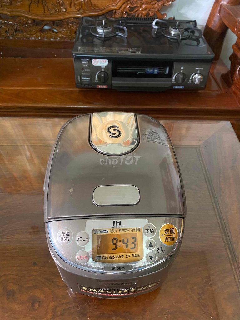 Nồi cơm điện Zojirushi NP-GE05 0.54 lít. Mua bán Bếp, lò, đồ điện nhà bếp tại Thành phố Vĩnh Long Vĩnh Long được đăng bởi minhtu hình 1