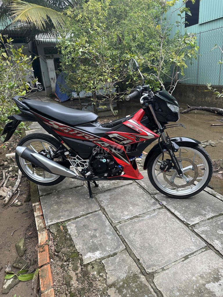 Suzuki Satria 2019 Đỏ Đen Zin. Mua bán Xe máy tại Quận Ô Môn Cần Thơ được đăng bởi Minh thuận ô môn hình 3