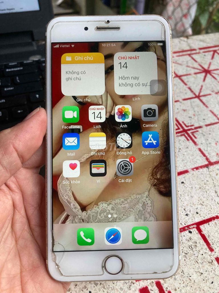 Apple iPhone 7 Plus Vàng Đã sử dụng. Mua bán Điện thoại tại Quận Cái Răng Cần Thơ được đăng bởi LỘC hình 1