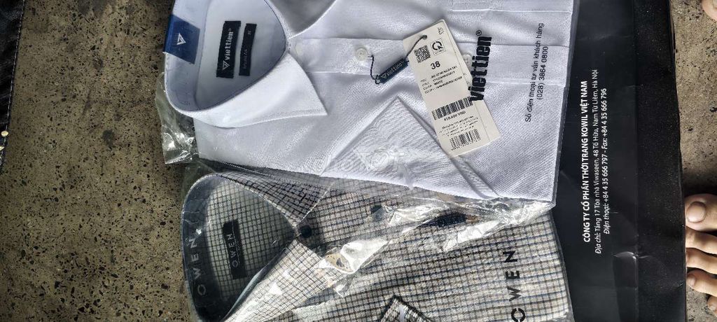 Áo sơ mi Việt Tiến Nam Trắng Polyester size 38. Mua bán Quần áo tại Thành phố Thủ Đức Tp Hồ Chí Minh được đăng bởi duc han hình 1