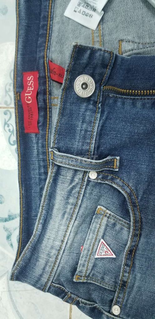 Quần Jean Guess size 31×32 ( chính hãng ) xách tay