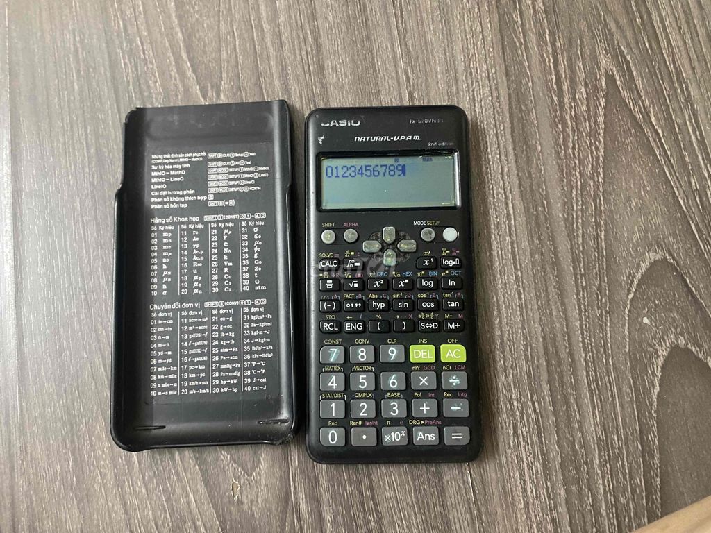 Máy tính Casio Fx-570VN PLUS Đen. Mua bán Đồ dùng văn phòng tại Quận 3 Tp Hồ Chí Minh được đăng bởi Linh hình 1