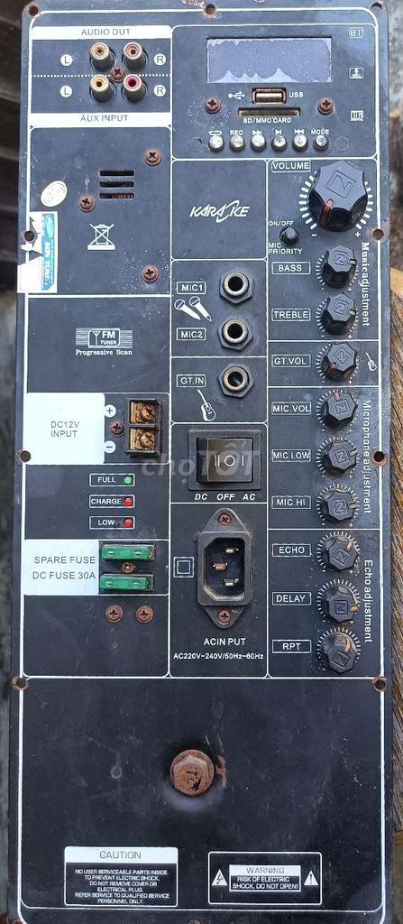 Mạch loa kéo Nanomax 2 bass 40. Mua bán Tivi, Âm thanh tại Huyện Đại Lộc Quảng Nam được đăng bởi L2E hình 1