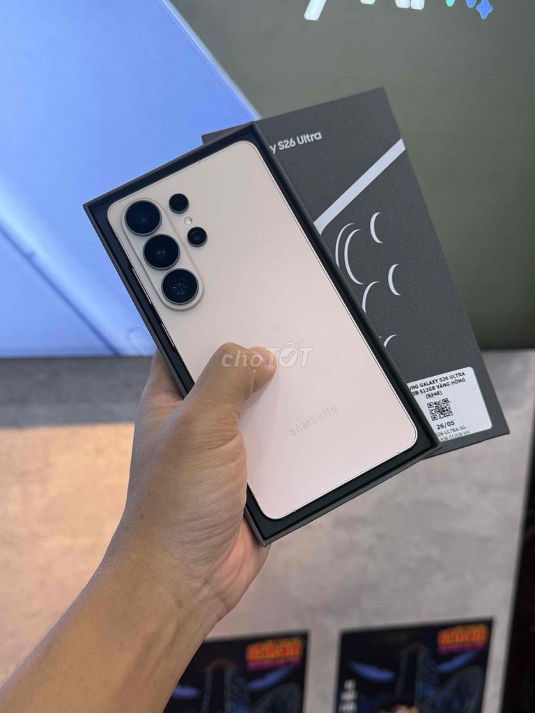 S26 Ultra 512GB VN vàng hồng Bh 6/2027. Mua bán Điện thoại tại Quận 10 Tp Hồ Chí Minh được đăng bởi Hậu Lưu hình 1