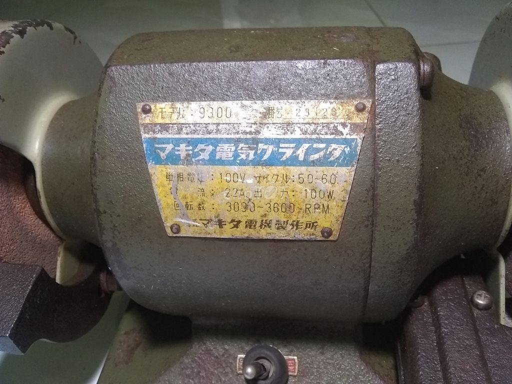 máy mài 2 đá Makita 1966 Japan 100volt