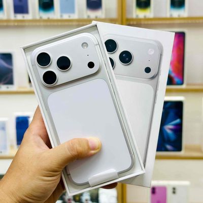 🍎17 PRO TRẮNG 256GB VN SIÊU LƯỚT SẠC 63L BH5/2027