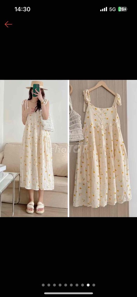 Váy babydoll nữ đũi mềm. Mua bán Quần áo tại Quận Hoàng Mai Hà Nội được đăng bởi trân hình 1