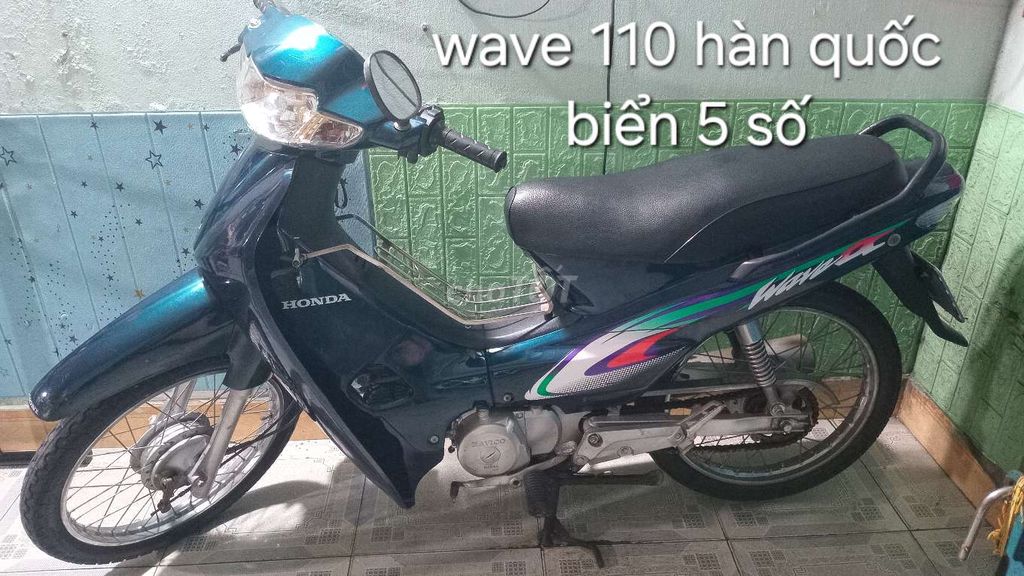 Wave 110 hàn quốc có đề đèn máy êm