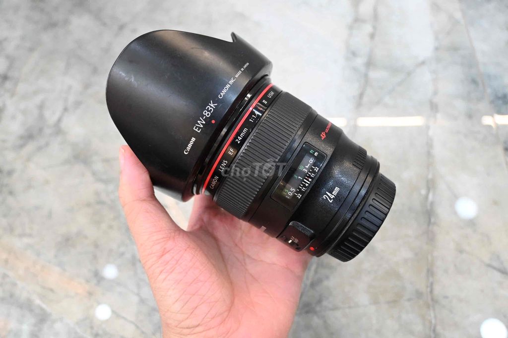 Ống kính Canon 24 1.4L Mark II. Mua bán Máy ảnh, Máy quay tại Quận Tân Bình Tp Hồ Chí Minh được đăng bởi Phúc hình 1