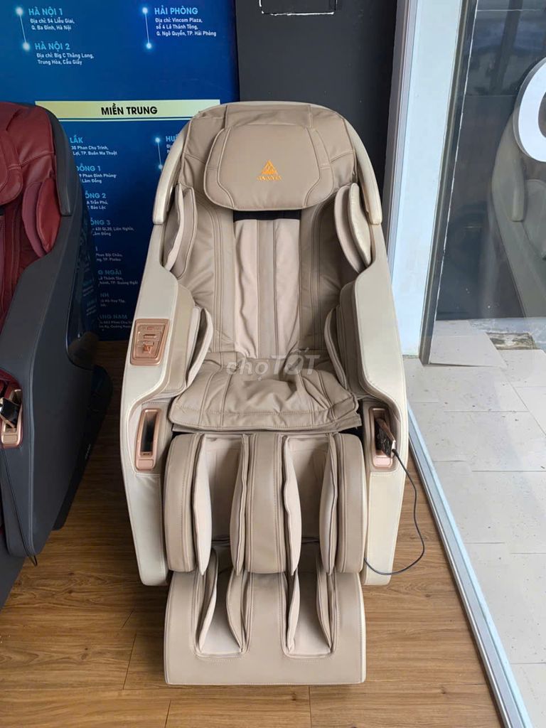 Ghế massage ASAMA AS-666 Kem. Mua bán Bàn ghế tại Thành phố Nha Trang Khánh Hòa được đăng bởi Vân Asama hình 1