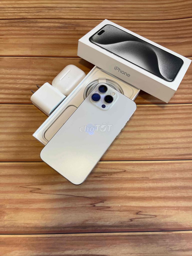 iPhone 15 Pro Max 256G QTế Full Zin Đẹp Pin 95%. Mua bán Điện thoại tại Quận 3 Tp Hồ Chí Minh được đăng bởi Hủ Tiền May Mắn hình 1