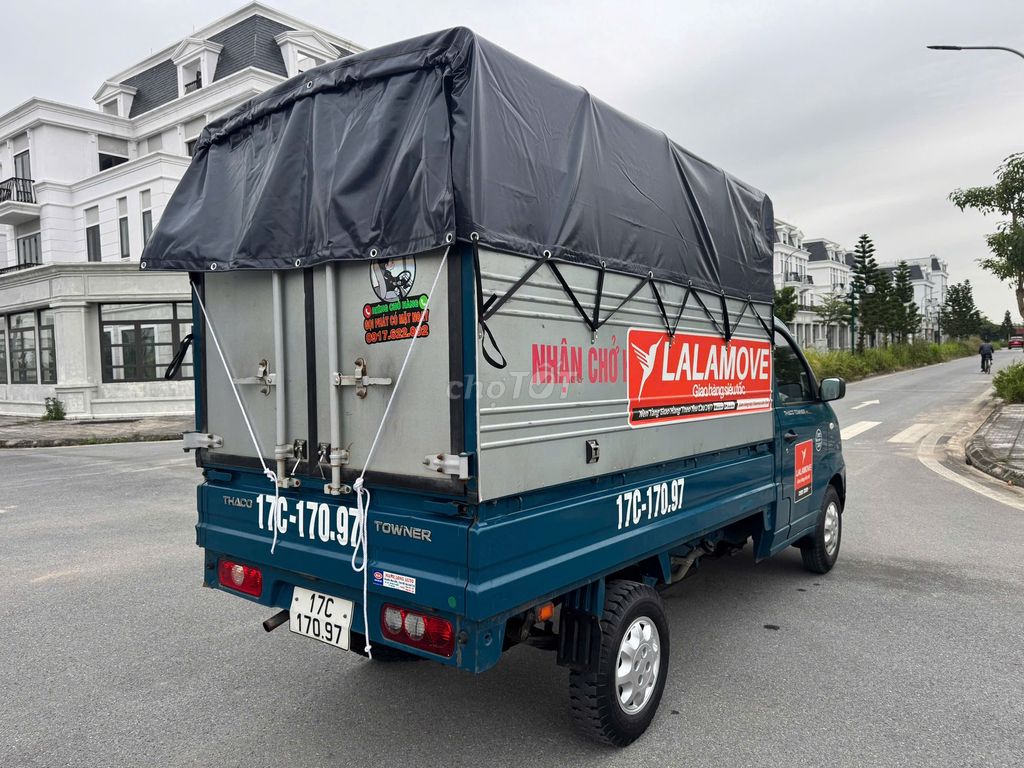 BÁN XE TOWNER990 -THÙNG MUI BẠT – XANH - NĂM 2022. Mua bán Xe tải, xe ben tại Thành phố Thái Bình Thái Bình được đăng bởi vũ quý tưởng hình 8