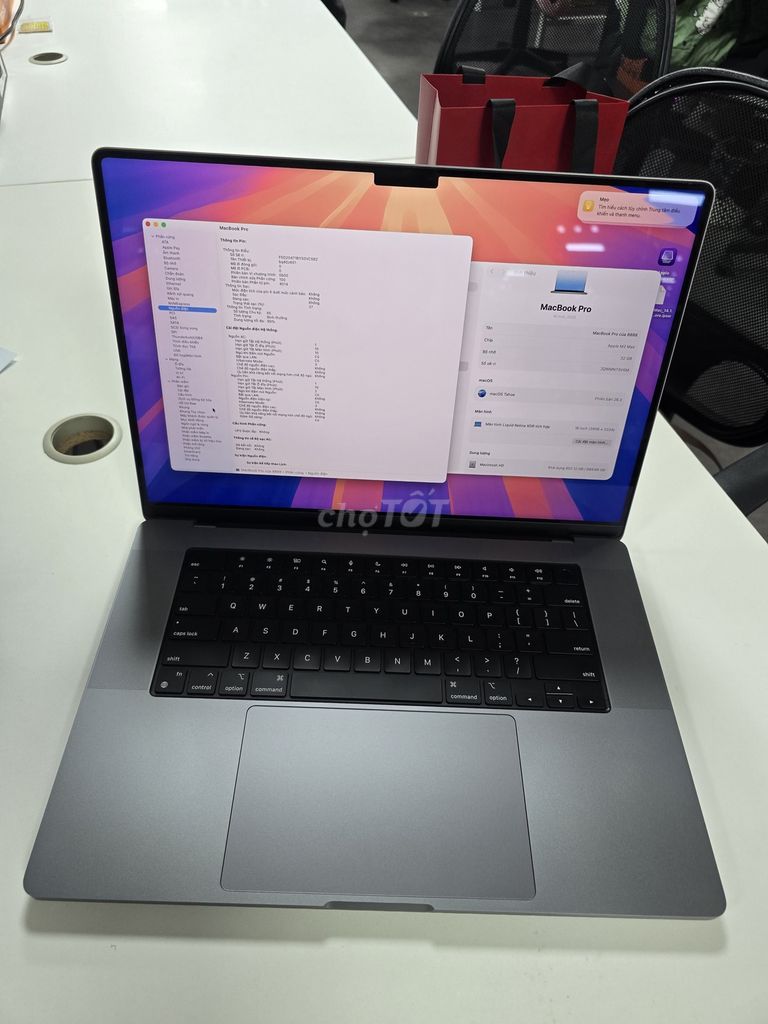 Apple MacBook Pro 16 inch M2 Max 32GB/1TB. Mua bán Laptop tại Quận Cầu Giấy Hà Nội được đăng bởi Phạm Ngọc Quang hình 1