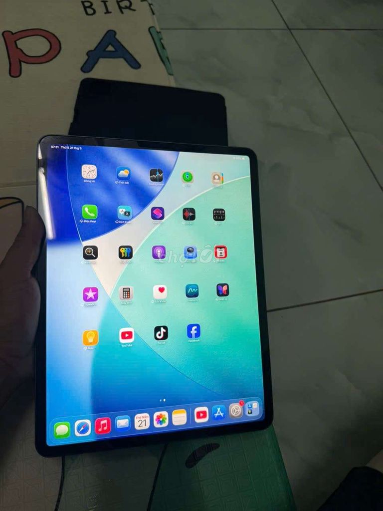 Apple iPad Pro 12.9 inch 64GB Xám. Mua bán Máy tính bảng tại Huyện Bình Chánh Tp Hồ Chí Minh được đăng bởi kemthui hình 1