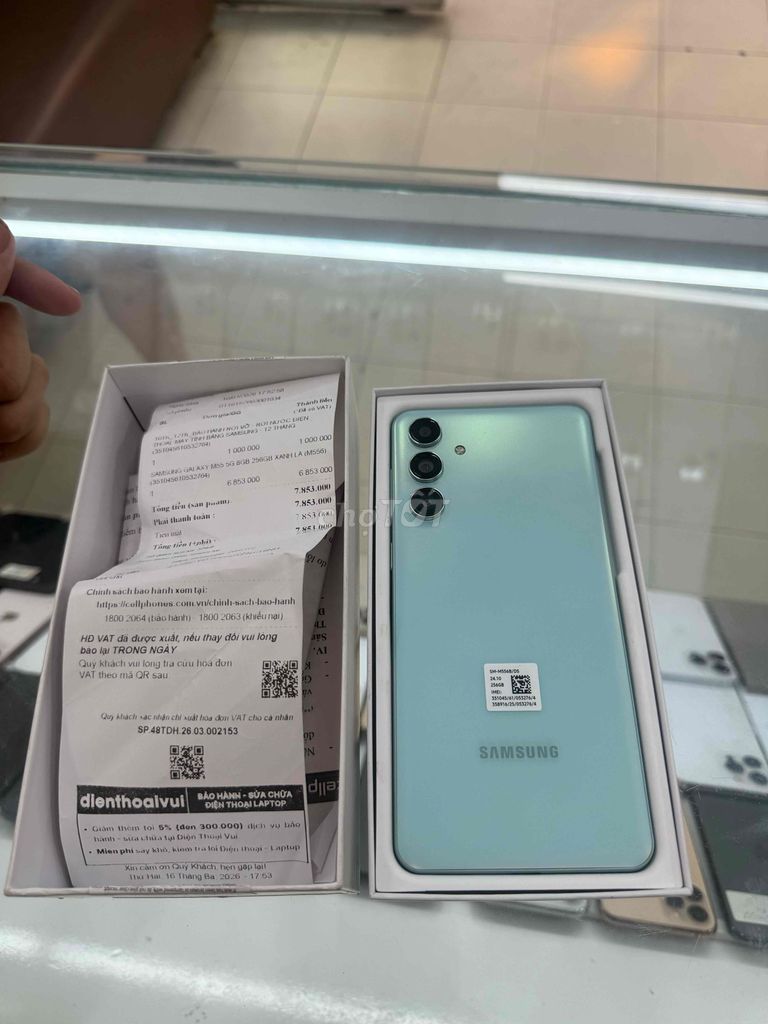 Galaxy M55 5G 256GB Xanh lá fullbox bh T3/2027. Mua bán Điện thoại tại Quận Đống Đa Hà Nội được đăng bởi Dung hình 1
