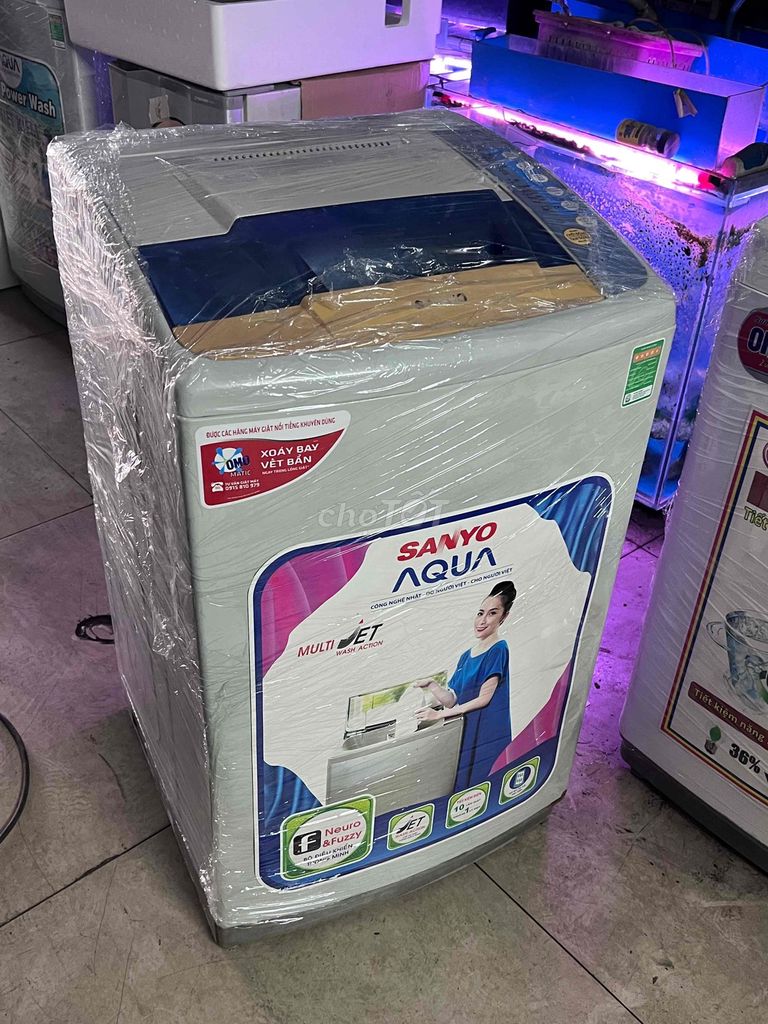 Máy giặt Sanyo 7kg 1tr5. Êm, bền sw70. Mua bán Máy giặt tại Quận 7 Tp Hồ Chí Minh được đăng bởi TH Điện lạnh giá rẻ siêu rẻ HCM hình 1