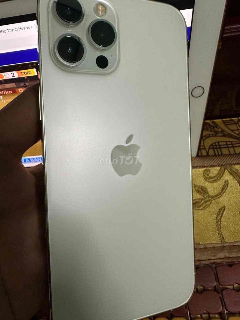 Apple iPhone 12 Pro Max 256GB Trắng. Mua bán Điện thoại tại Huyện Châu Thành Sóc Trăng được đăng bởi khải hình 1
