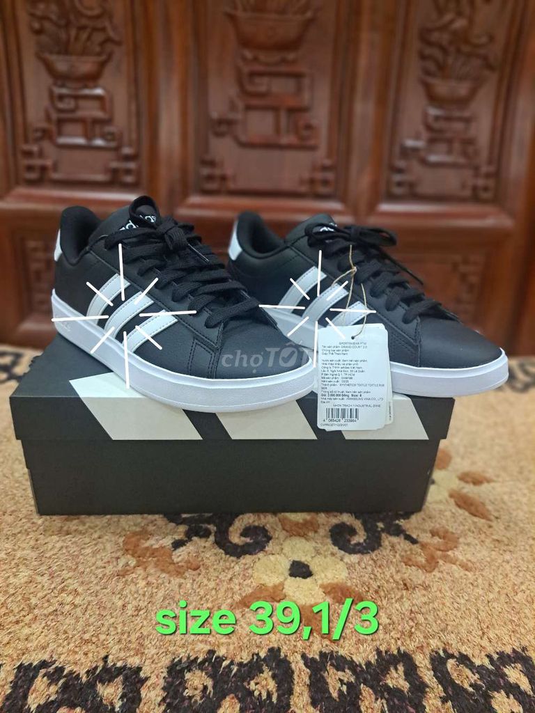 Giày thể thao Adidas Grand Court 2.0 size 39 1/3. Mua bán Giày dép tại Huyện An Dương Hải Phòng được đăng bởi Tiến hình 1