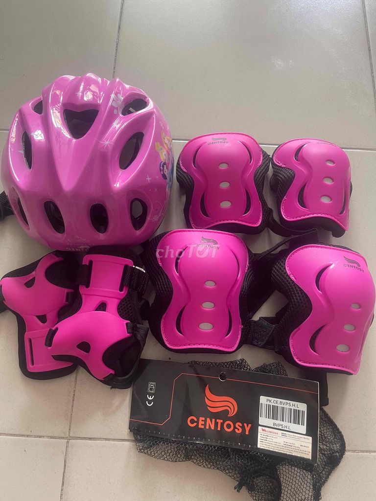 Bộ bảo hộ Patin Centosy Nữ Hồng. Mua bán Đồ thể thao, Dã ngoại tại Quận Gò Vấp Tp Hồ Chí Minh được đăng bởi Tue Nguyen hình 1