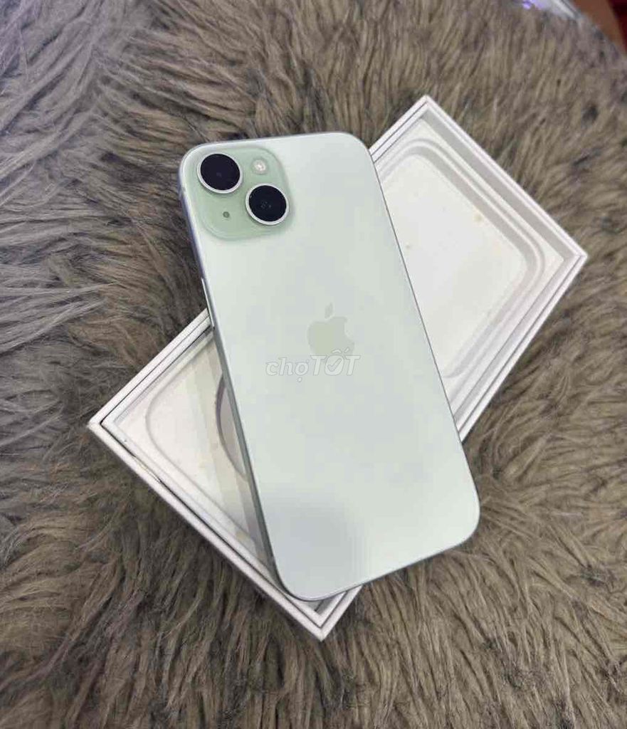 15 256GB Xanh lá Quốc tế Mỹ pin 100. Mua bán Điện thoại tại Quận 3 Tp Hồ Chí Minh được đăng bởi Nam Á Mobile hình 1