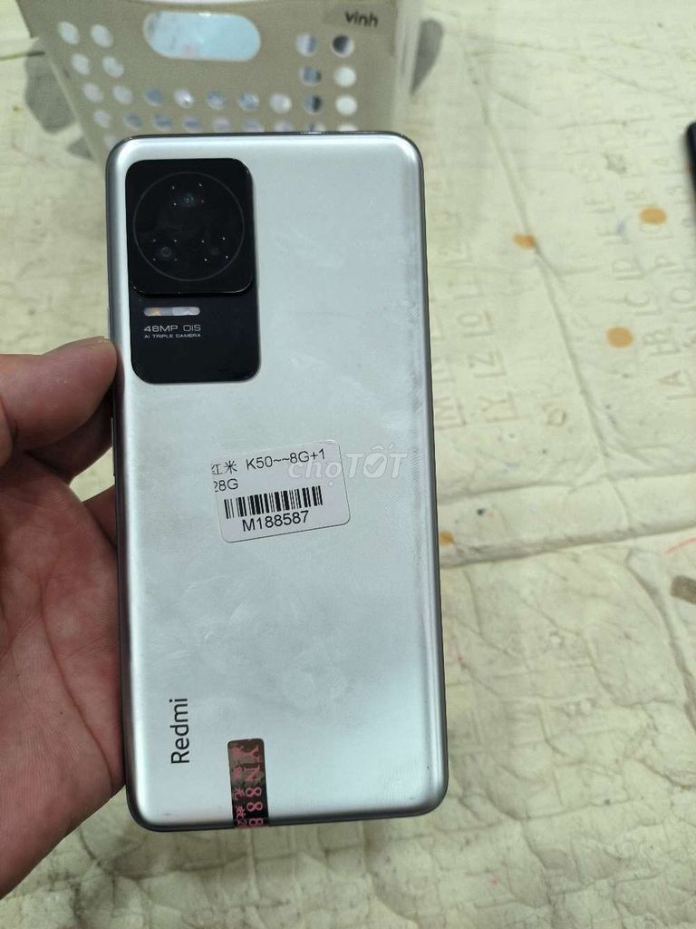 Xiaomi Redmi K50 128GB Bạc Like New. Mua bán Điện thoại tại Quận Hoàng Mai Hà Nội được đăng bởi Nguyennoi hình 1